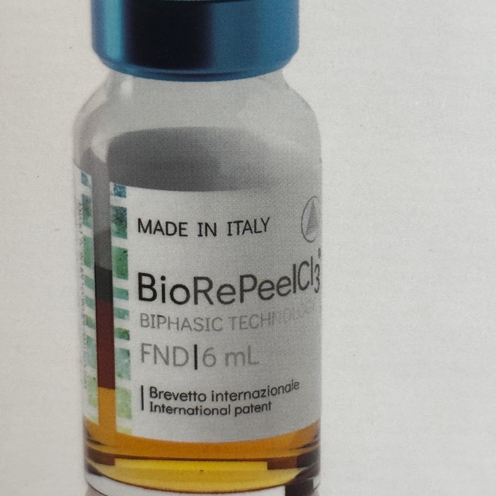 Blue and Yellow Skincare Peel for Radiant Skin